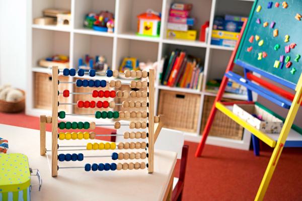 Tafel im Spielzimmer Ferienhaus am Mattenweg